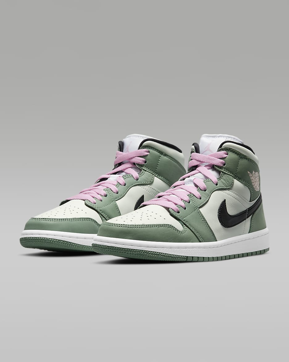 Jordan pink and green hotsell